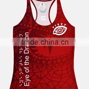 Dry Fit Sublimated Ladies Tank Tops thumbnail-6