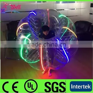 1.2m / 1.5m / 1.8m Soccer Bubble / Human Bubble / Body Inflation Ball Suit thumbnail-1
