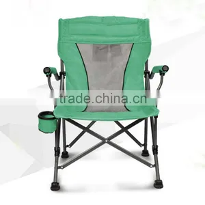 Colorful Luxury Armrest Casual Outdoor Camping Portable Folding Stool Light Beach Folding Chairs thumbnail-4