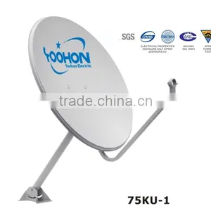 Satellite Dish 75cm Parabolic Antenna Wind Tunnel Test thumbnail-1