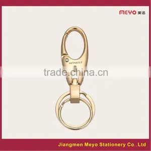 2015 Commercial Gift Custom Made Rose Satin,Copper Alloy Polish Keychain thumbnail-1