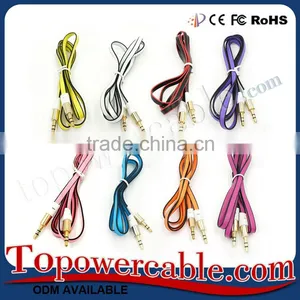 2016 Premium Car Accessories AUX Audio Stereo Cables Cord Low Price in China thumbnail-4