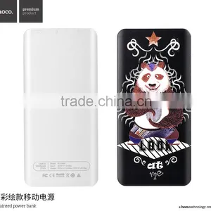 HOCO B1 10000mAh Painted Power Bank for IPhone 6s /Samsung S7 2.1A Universal Double USB Quick Charging Powerbank thumbnail-4