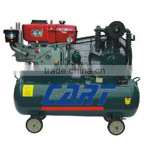 Mini Diesel Air Compressor Portable Piston Type 900L 12.5bar thumbnail-1