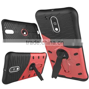 Popular Shock Resistant Armour Case With Stand For Motorola G4&G4 Plus thumbnail-2