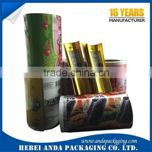 Printed Aluminum Foil Laminated Roll Film/Popsicle Plastic Packaging Film/Ice Lolly Plastic Packaging Film thumbnail-4
