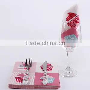 Paper Tissue Napkin Cocktail Napkins thumbnail-2