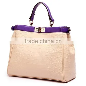 New Arrival High Quality Woman Leather Handbag, Lady Leather Briefcase thumbnail-1