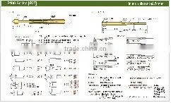 High Quality Low Price Electronic Component Mobile Phone Spring Loaded Pcb Gold Plated Test Pin thumbnail-6