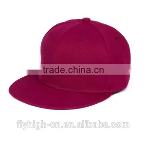 Popular Embroidery Logo Twill Cotton Snapback Cap thumbnail-1