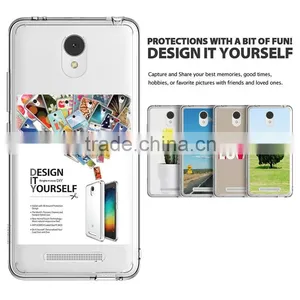 Keno Ultra Thin Transparent Clear Plastic Hard Mobile Phone Case For Xiaomi Redmi Note 2 thumbnail-4