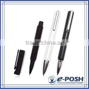 Calligraphy Triangle Aluminum Extrusion Barrel Roller Ball Point Pen Set thumbnail-1