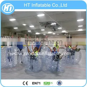 Dia 1.5m Bubble Soccer Ball in Garden,Inflatable Body Zorb,Zorbing Bumper Ball thumbnail-4