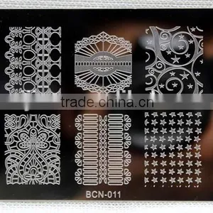 Nail DIY Tips Design Black Nail Art Image Printing Plate Polish Stamping Template Low-priced thumbnail-4