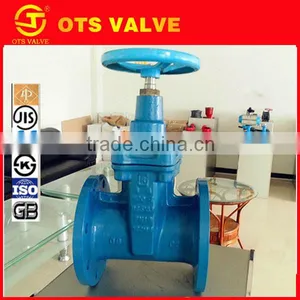 GV-DS001 GB/JIS Flanged Soft Seals Gate Valve DN50-600mm thumbnail-1