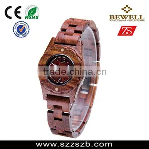 2016 100% Natural Eco-friendly New Design Customised Logo Wooden Watch Leather thumbnail-3