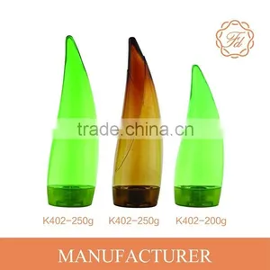 200g 250g ox Horn Shape Skin Care Gel Bottle Lotion Container thumbnail-1