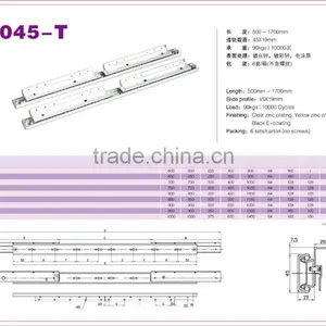 90kgs Heavy Duty Steel Table Slide 8045-T thumbnail-2