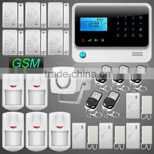 New IOS+Android App Controlled GSM Home Security Alarm System, RFID Home Burglar Alarm System With Water Leakage Sensor thumbnail-1