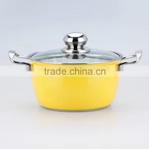 10pcs Stainless Steel Color Kitchen Accessories Cooking Pot Sets as Seen on tv Quality Choice thumbnail-6