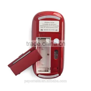 FLAT CORELESS MOUSE WIRELESS FLAT SENZA FILI OTTICO 1000dpi thumbnail-4