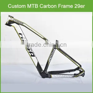 2016 High Performance Full Suspension Carbon Frame , 29er Full Suspension Carbon Frame for Cyclist thumbnail-1