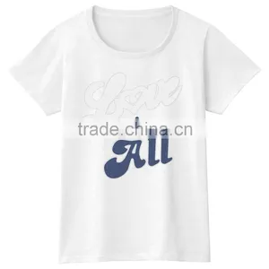 Women/Girls Tshirt Love Is All Personal Design Round Neck Blouse thumbnail-1