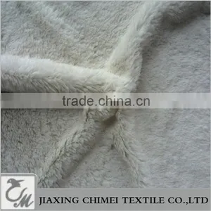 White Coral Velvet Faux Fur Throws for Sofa thumbnail-1