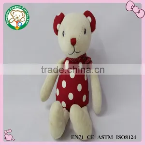 Plush Material T-shirt Custom Stuffed Bear Animal Toys thumbnail-1
