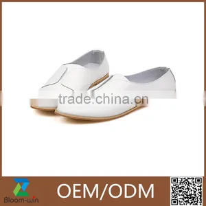 2015 New Arrival Women Flat Shoes Women Leather Shoes With Wholesale Price thumbnail-1