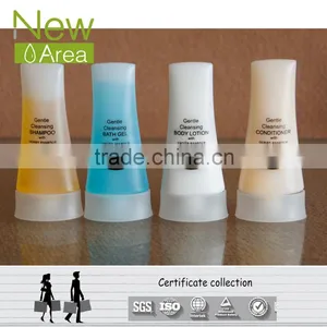 Beautiful Fashinable Hotel Body Lotion Headstand pe Bottle thumbnail-1
