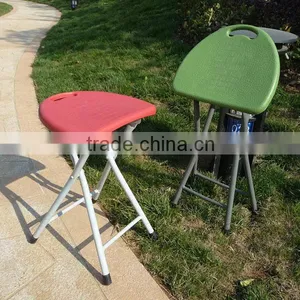 Strong and Durable Triangle Top Portable Metal Foot Stool thumbnail-5