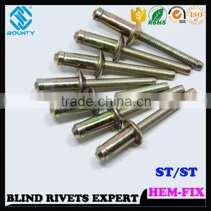 HIGH QUALITY HOT SELLING FACTORY HIGH STRENGTH HEM-LOCK RIVETS FOR SOLAR PANEL thumbnail-4