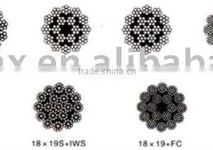 Elec.Galvanized Steel Wire Rope 17X7 thumbnail-1