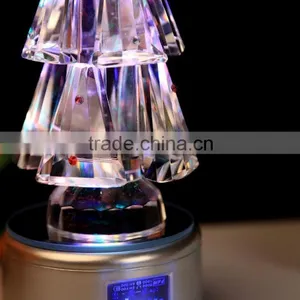 Hot Sale Beautiful Colorful Crystal Christmas Tree thumbnail-2