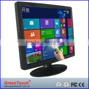 19'' High Resolution Computer Monitor,industrial Touch Desktop Monitor,TFT LCD Resistive Screen Monitor With VGA,DVA thumbnail-1