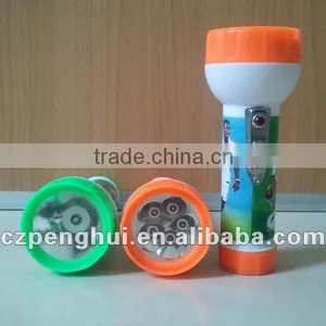 2012 Sell Well Led Plastic Flashlight in Africa South Africa thumbnail-1
