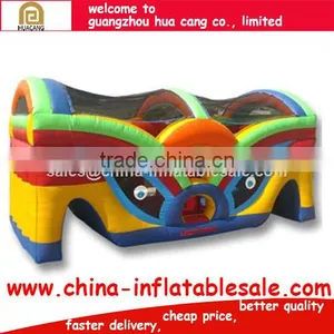 Combos Game Funcity Hippo Slide Inflatable Bouncer thumbnail-1