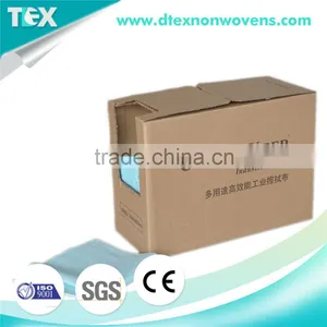 30cm*35cm 1/4 Folded Industrial Clean Wiper Similar to Sontara thumbnail-1