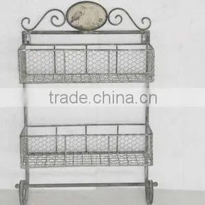 110677DA-T Metal Wall Rack Shelf thumbnail-1