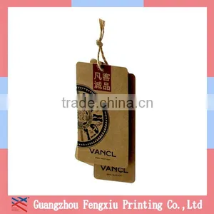 China OEM Printed Garment Paper Hangtag thumbnail-3