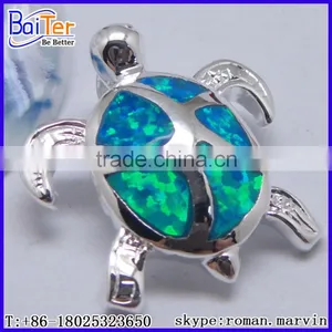 Opal Jewelry Factory!! Custom 925 Sterling Silver Fire Opal Turtle Jewelry Wholesale thumbnail-3