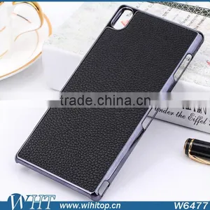 Express Hot Sale PC Back Cover for Sony Z3 Case, Chrome Leather Case for Xperia Z3 thumbnail-2