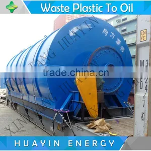 7-10 Days Installation Time Scrap Plastic to Oil Machine for Sale From Xinxiang Huayin thumbnail-1