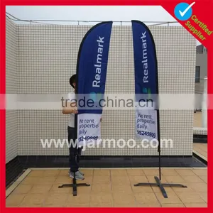 Portable Screen Printing Promotion Teardrop Flag Banner thumbnail-5