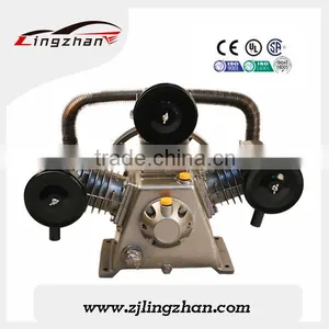 Two-stage Belt Drive Italy Good Small Air Compressor Parts Air Pump thumbnail-3