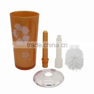 Standing Plastic Toilet Brush Set thumbnail-1