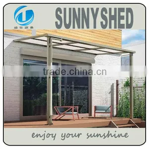 DIY Gazebo Canopy Made of Aluminum Polycarbonate for Patio Cover thumbnail-3