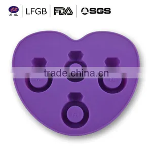 2014 New Design Attrictive Professional Funny Shape Silicone Ice Cube Tray thumbnail-1