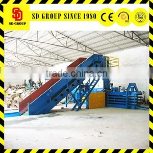 Hydraulic Cardboard Baling Press Machine For Sale,Pet Bottle Waste Paper Used Clothing Baling Machine thumbnail-2